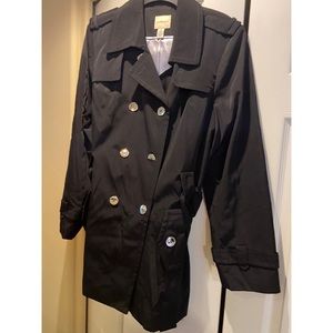 G.H. Bass & Co Black Raincoat